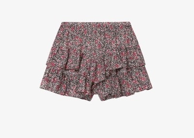 short jocadia en voile de algodón orgánico estampado